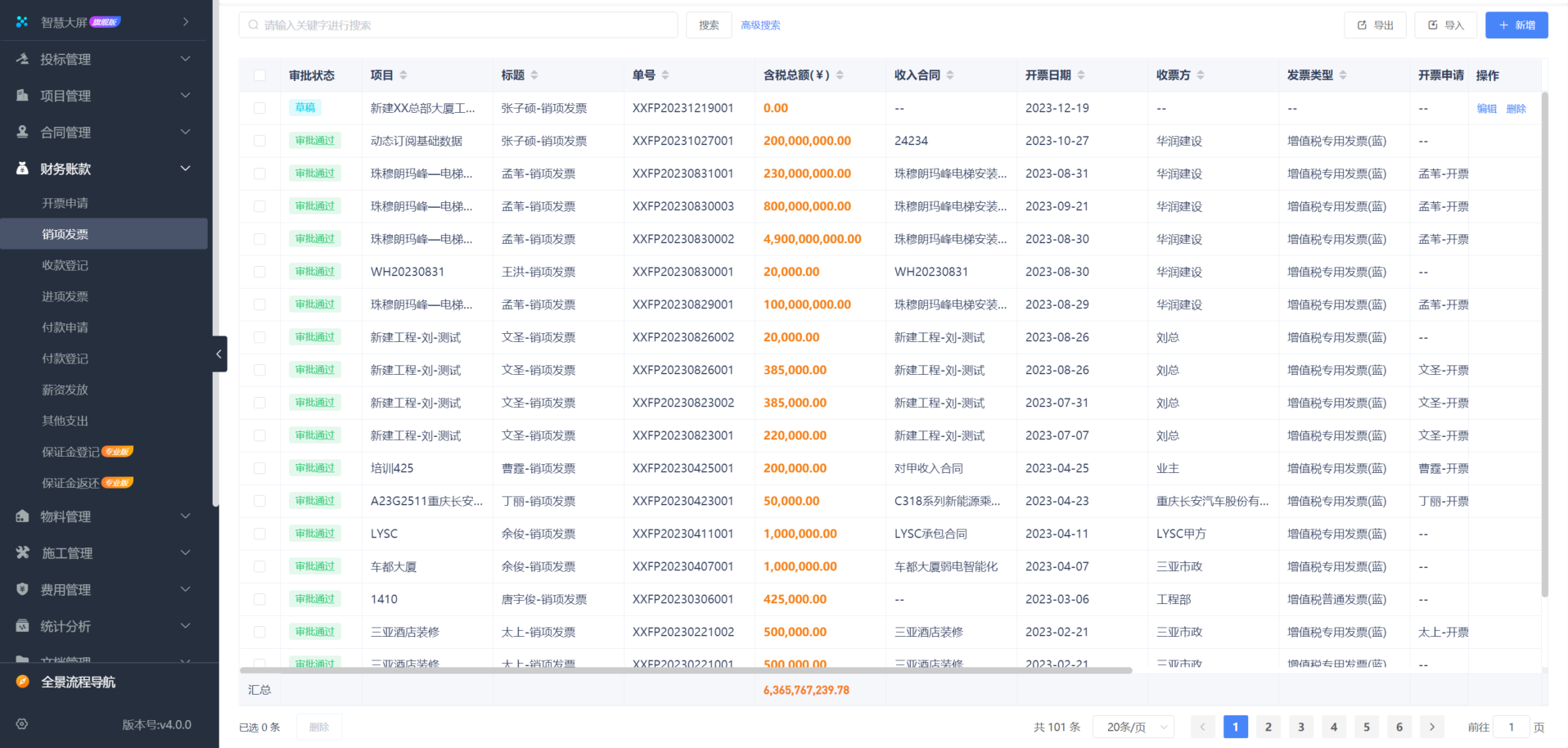 建筑工程項(xiàng)目施工管理軟件