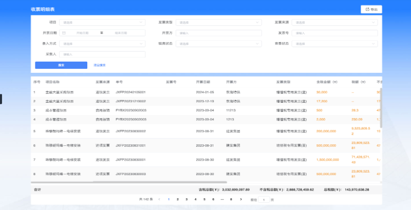 機(jī)電安裝項(xiàng)目管理平臺